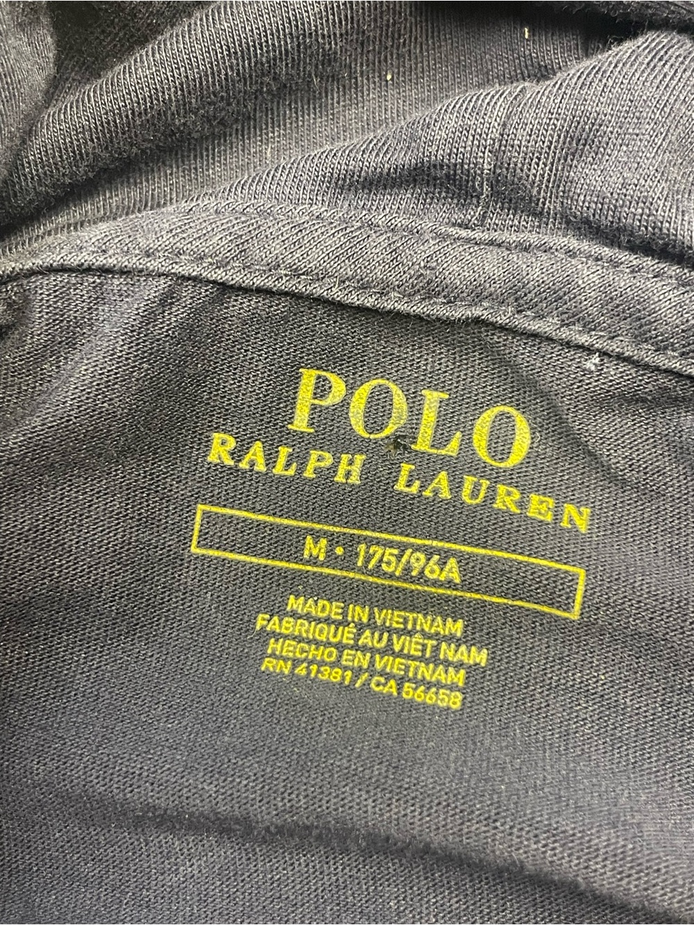 Polo Ralph Lauren Big Pony Navy Hoodie size S - Picture 2 of 5